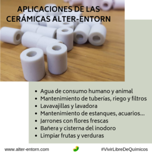 Aplicaciones de las cerámicas alter-entorn