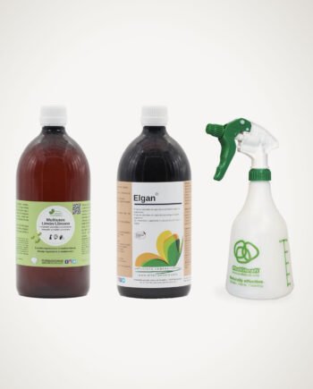 Dry toilet cleaning and maintenance kit sanesco